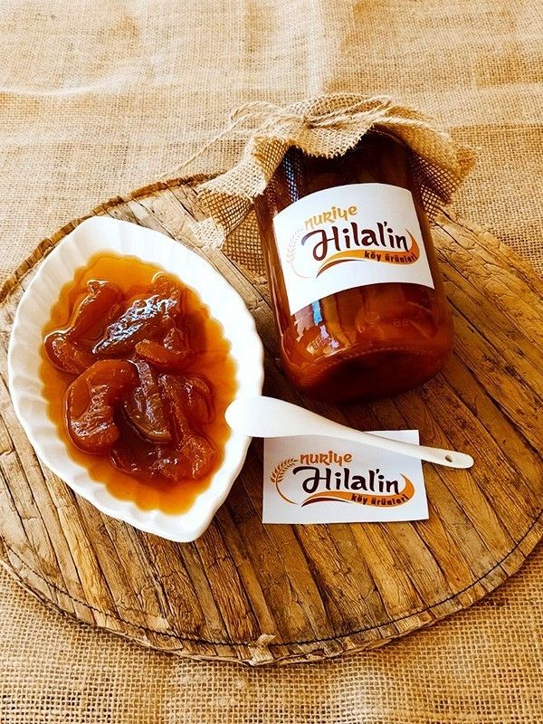 Hilalden Şeftali Reçeli 800 gr